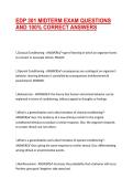 EDP 301 MIDTERM EXAM QUESTIONS AND 100&percnt; CORRECT ANSWERS