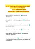 PA Emissions Inspection Comprehensive Resource To Help  You Ace 2026-2027 Exams Includes Frequently Tested  Questions With ELABORATED 100&percnt;  Correct COMPLETE SOLUTIONS  Guaranteed Pass First Attempt&excl;&excl; Current Update&excl;&excl;