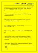 TFM02 EXAM QUESTIONS AND ANSWERS 2026 - 2027