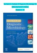 Test Bank For Textbook Of Diagnostic Microbiology 7th  Edition By Connie R&period; Mahon   Chapters 1 - 41 