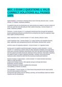 MDC 3 EXAM 2 QUESTIONS & VALID CORRECT SOLUTIONS ALL PASSED 100&percnt;