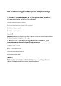 NUR 242 Exam Study Guides Bundle Pack &vert;2026 &vert;Galen College 