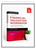 Financial Valuation Workbook 5th Edition Hitchner Complete Practice Questions and Solutions for Business Valuation 2026
