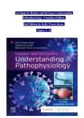 Test Bank for Huether and McCance's Understanding  Pathophysiology&comma; Canadian Edition&comma;   2nd Edition by Kelly Power-Kean&comma;   Chapter 1 - 42