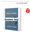Introduction to Linear Algebra 6th Edition Strang Answer Key Complete Solutions and Worked Problems 2026