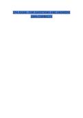  CPFA CERTIFICATION FINAL EXAM BUNDLE&lpar;COMPLETE PACKAGE DEAL&rpar;QUESTIONS AND ANSWERS 100&percnt; CORRECT
