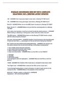 RYANAIR CONVERSION NEW SET WITH COMPLETE SOLUTIONS 100&percnt; VERIFIED LATEST UPDATE&excl;&excl;