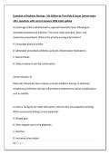 Essentials of Pediatric Nursing &ndash; 5th Edition by Terri Kyle & Susan Carman exam 210 &plus; questions 