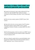PACU RN A V1 FINAL STUDY SCRIPT 2026  COMPLETE QUESTIONS AND SOLUTIONS