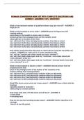 RYANAIR CONVERSION NEW SET WITH COMPLETE QUESTIONS AND CORRECT ANSWERS 100&percnt; VERIFIED&excl;&excl;