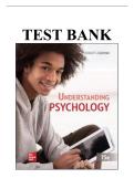 Complete Test Bank of Understanding Psychology 15th Edition &ndash; Robert Feldman &vert; Exam Questions & Verified Answers