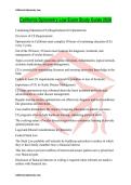 California Optometry Law Exam Study Guide 2026