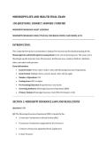  Mississippi Life and Health Insurance Agent Licensing &ndash; Final Exam &lpar;150 Questions&rpar; &ndash; Verified Answers &lpar;Complete Exam Material&rpar;
