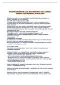 RYANAIR CONVERSION EXAM QUESTIONS WITH 100&percnt; CORRECT ANSWERS VERIFIED LATEST UPDATE 2026&excl;&excl;