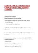 EDHD320 FINAL EXAM QUESTIONS COMPLETE WITH 100&percnt; VERIFIED ANSWERS