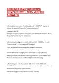 EDHD320 EXAM 2 QUESTIONS COMPLETE WITH 100&percnt; VERIFIED ANSWERS