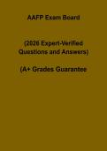 AAFP 2026 Board Exam Questions and Answers PDF &vert; Family Medicine Certification Practice Test Prep