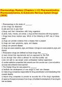Pharmacology Mastery &lpar;Chapters 1-12&rpar; Pharmacokinetics&comma; Pharmacodynamics&comma; & Autonomic Nervous System Drugs &lpar;2026&rpar;&period;pdf