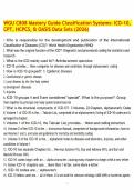 WGU C808 Mastery Guide Classification Systems- ICD-10&comma; CPT&comma; HCPCS&comma; & OASIS Data Sets &lpar;2026&rpar;&period;pdf