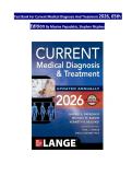 Current Medical Diagnosis And Treatment 2026&comma; 65th  Edition By Maxine Papadakis&comma; Stephen Mcphee