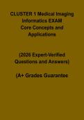 Medical Imaging Informatics Exam Questions and Answers PDF &vert; Core Concepts and Applications Practice Test Prep