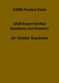 ASWB Practice Exam Questions and Answers PDF &vert; Social Work Licensing Mock Test & Exam Prep Guide
