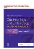 ESSENTIALS  OF ORAL HISTOLOGY AND EMBRYOLOGY