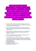 SAR Tech III Certification Exam Bundle &vert; Final Exam &plus; Practice Test &plus; Study Guide