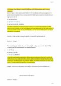 Fl 5 Aamc Mcat Exam Latest 2026-2027 Exam All 100 Questions and Correct Answers 