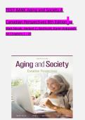 Test Bank for Aging and Society A Canadian Perspectives 7th Edition by Novak ISBN&colon; 9780176562267 - Newly Updated Complete Solutions&comma; Score A&plus;
