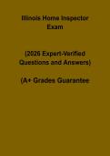 Illinois Home Inspector Exam Questions and Answers PDF &vert; License Practice Test & Certification Prep Guide
