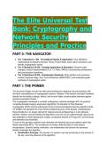 Elite Test Bank&colon; Cryptography and Network Security Principles and Practice &lpar;8th Edition&rpar; &ndash; Comprehensive Exam Prep with Rationales & CNSA 2&period;0 Standards &lpar;2026&sol;2027 Edition&rpar;