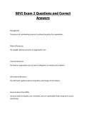 SEVI Exam 2 Questions and Correct Answers&vert; Latest Update 2026&sol;27
