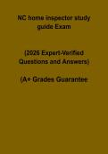 NC Home Inspector Study Guide Questions and Answers PDF &vert; North Carolina License Exam Prep & Practice Test