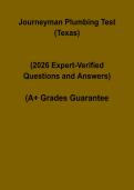 Texas Journeyman Plumbing Test Questions and Answers PDF &vert; TX Plumbing License Practice Test & Exam Prep