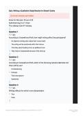 PSYC 810&vert;Quiz&colon; Writing a Qualitative Study Results for Shoneil Guidry&vert; Questions and answers &vert; Updated RATED A&plus; &vert; 2026&vert;Liberty University