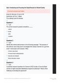PSYC 810&vert;Quiz&colon; Introducing and Focusing the Study Results for Shoneil Guidry&vert; Questions and answers &vert; Updated RATED A&plus; &vert; 2026&vert;Liberty University