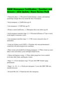 NAMS Menopause Certification &vert; Questions and Answers &vert; 2026 Update &vert; Exam Review Pack