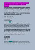 GCP PROFESSIONAL DATA ENGINEER CERTIFICATION  QUESTIONS AND CORRECT VERIFIED ANSWERS  2026&sol;2027 