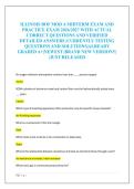 ILLINOIS BOF MOD A MIDTERM EXAM AND  PRACTICE EXAM 2026&sol;2027 WITH ACTUAL  CORRECT QUESTIONS AND VERIFIED  DETAILED ANSWERS &vert;CURRENTLY TESTING  QUESTIONS AND SOLUTIONS&vert;ALREADY  GRADED A&plus;&vert;NEWEST &vert;BRAND NEW VERSION&excl;&excl;&vert;  &vert;JUST RELEASED 