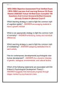 WGU D664 Objective Assessment Final Verified Exam  &sol; WGU D664 Learners And Learning Science OA Exam  Newest 2026&sol;2027 Actual Verified Exam Complete 100  Questions And Correct Answers&lpar;Verified Answers&rpar;  &vert;Already Graded A&plus;&vert;&vert;Newest Exam&excl;&excl;&excl;