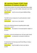 JB Learning Chapter 8 EMT Exam Questions & Answers &lpar;Grade A&plus;&rpar;&period;docx