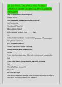 GB 370 FINAL EXAM OLE MISS NEWEST  UPDATED EXAM QUESTIONS AND ANSWERS  2025&sol;2026 