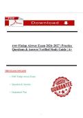 EMT Fisdap Airway Exam 2026&ndash;2027&comma; Emergency Medical Training &ndash; Practice Questions and Verified Answers Study Guide