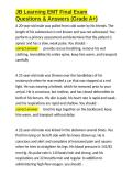 JB Learning EMT Final Exam Questions & Answers &lpar;Grade A&plus;&rpar;&period;docx