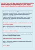 EMS OPS FINAL EXAM &vert; Most Recent Exam 2026 Actual Comprehensive  Real Exam Questions And Verified Answers &lpar;100&percnt; Correct Answers&rpar;  Already Graded A&plus; &vert; Guaranteed Success &vert; Newest Exam &vert; Just Released&excl;&excl;