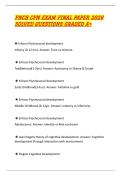 PNCB CPN EXAM STUDY GUIDE 2026 COMPLETE QUESTIONS WITH CORRECT SOLUTIONS GRADED A&plus; 