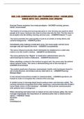 NSG 3180 COMMUNICATION AND TEAMWORK EXAM 1 KNOWLEDGE CHECK WITH 100&percnt; VERIFIED 2026 UPDATE&excl;&excl;