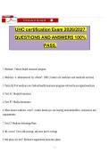 UHC Certification Exam&colon; 157 Questions & Answers on Medicare Advantage&comma; Part D&comma; & PFFS Plans 2026&sol;2027