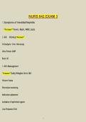 NURS 642 Exam 3 2025&sol;2026 &vert; Advanced Nursing Practice Questions & Verified Answers &vert; Study Guide 